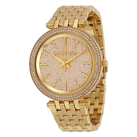 michael kors women's darci mk3438|Michael Kors Darci Crystal Pave Dial Ladies Watch MK3438.